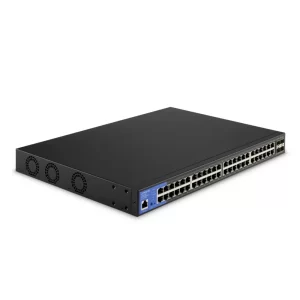 48-Port Manager Gigabit PoE+4 SFP 10G Budget (740W)