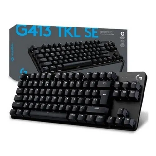 Logitech G413 SE Mechanical Gaming Keyboard- TKL (teclado en inglés)