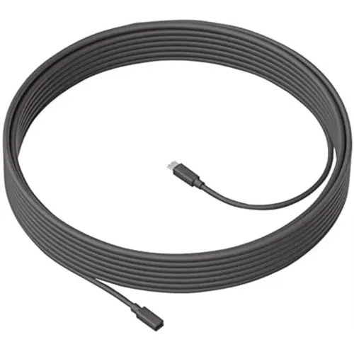 CABLE DE EXTENSIÓN LOGITECH de micrófono MeetUp 10mtrs - GRAPHITE