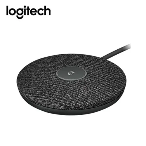 Logitech Micrófono solo P/Rally Bar, Rally Mini Bar y Rally Plus, Mic Pod, Alámbrico, Negro