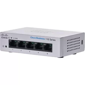 CBS 110-5T-D Unmanaged Switch, 5x RJ-45