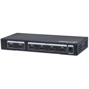 Matriz HDMI 4K, de 4 fuentes a 2 pantallas