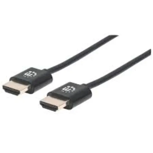 Cable HDMI ultra delgado de alta velocidad con Ethernet