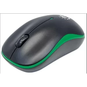 Ratón óptico inalámbrico Success - Negro con verde