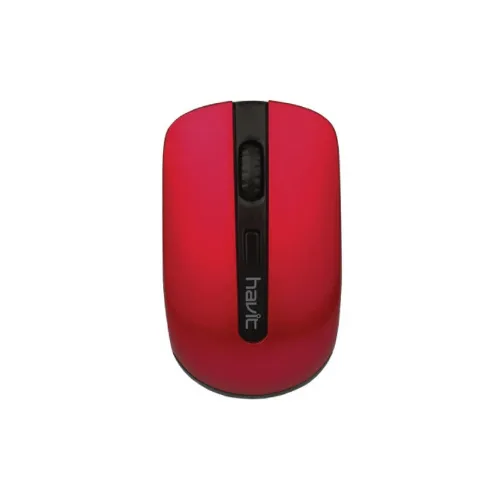 MOUSE INALAMBRICO NEGRO+ROJO