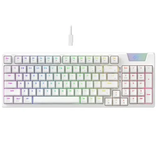TECLADO MECANICO RGB BLANCO