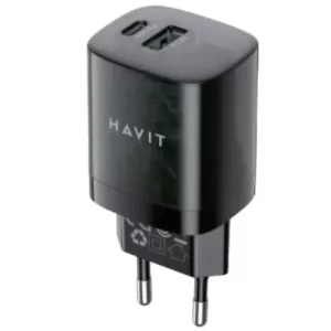 CARGADOR DE VIAJE CASE TRANSPARENTE 30W