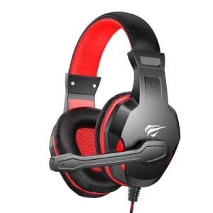 AUDIFONOS GAMER NEGRO+ROJO