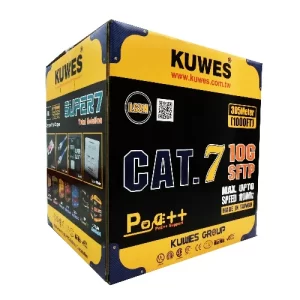 CABLE S/FTP CAT7 *100% COBRE *305 METROS