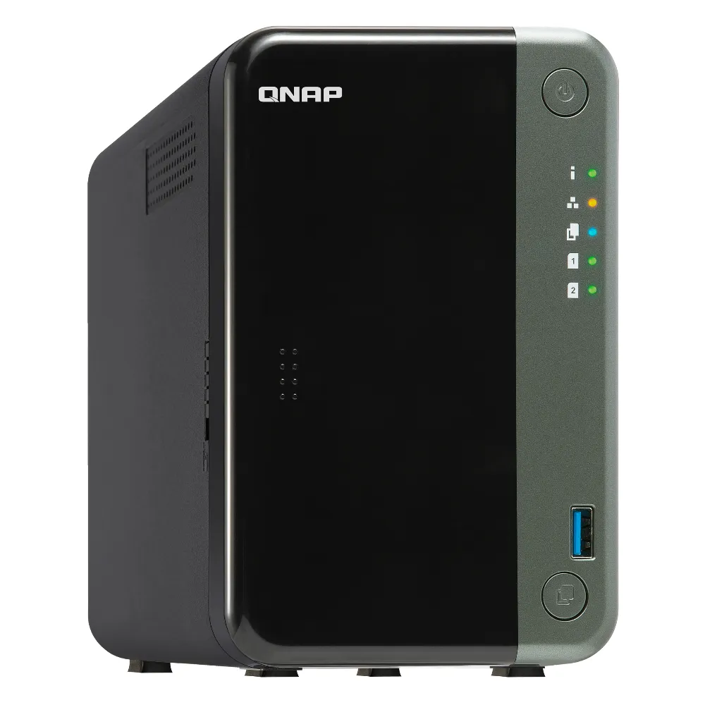 QNAP NAS DE 2 BAHIAS DE ESCRITORIO