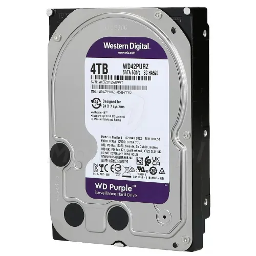 DISCO DURO WD 4TB PURPURA
