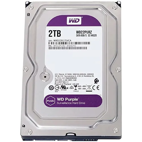 DISCO DURO WD 2TB PURPURA
