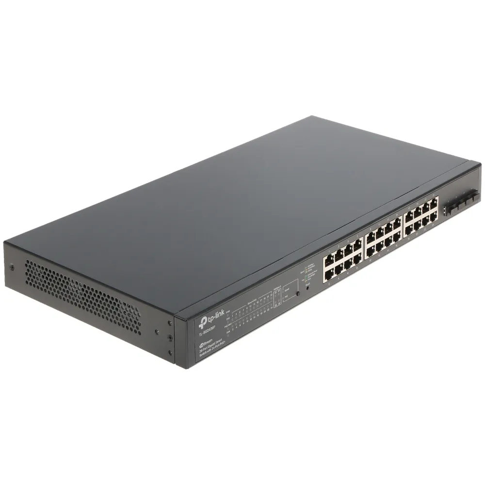 SWITCH POE+ 24 PUERTOS GIGABIT *4 SLOTS