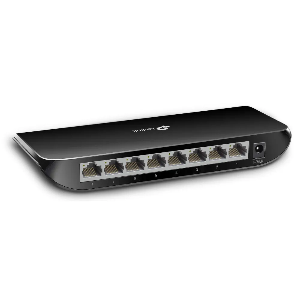 SWITCH 8 PUERTOS GIGABIT *DESKTOP