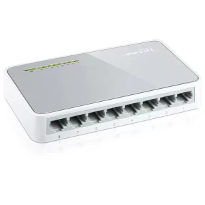 SWITCH DE 8 PUERTOS 10/100MBPS PLASTICO