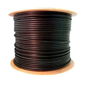 CABLE FTP CAT 5E (ALEACION) NEGRO OUTDOO