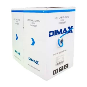 CABLE UTP CAT 5E 305M 80%COBRE