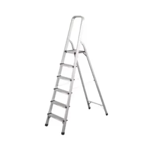 ESCALERA DE ALUMINIO DE 6 PELDAÑOS
