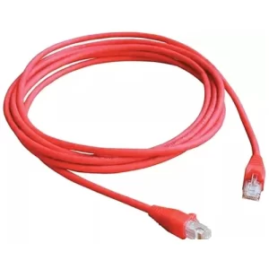 PATCH CORD CAT6* 1 METROS* COLOR ROJO*