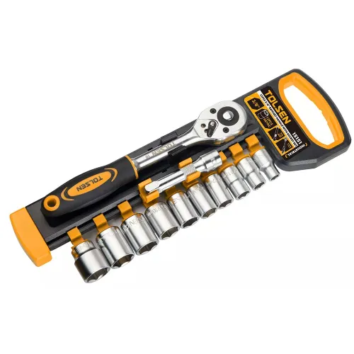 SET DE 10 PIEZAS DE DADOS 3/8"