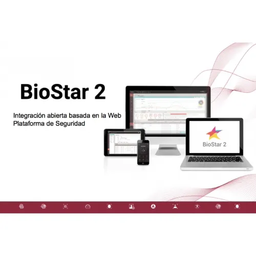 Software de Gestión BIOSTAR 2.0 TIME & ATTENDACE Edición Starter