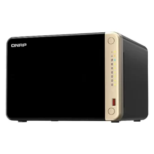 QNAP TS-664 6-Bay High-Performance Desktop NAS.