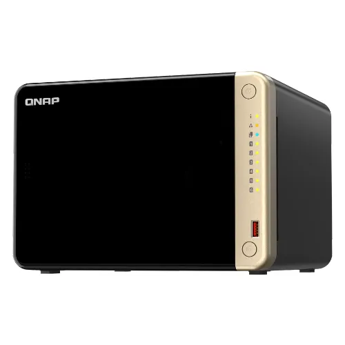 QNAP TS-664 6-Bay High-Performance Desktop NAS.