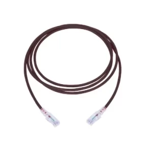 Patch Cord UTP Multifilar RJ-45 Cat6 2.1mts Negro
