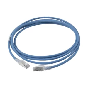 Patch Cord S/FTP RJ-45, 4 Pares, Cat.6A, LSOH Z-MAX 3.0m. Negro