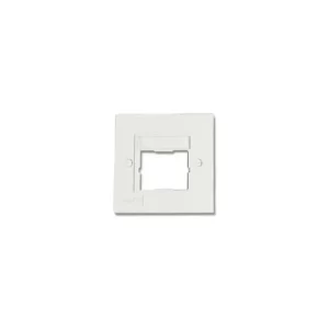 CT SINGLE GANG FACEPLATE FOR 2 CT COUPLER,BLACK