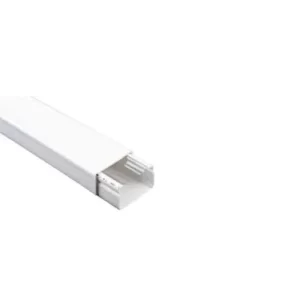 Canaleta 13x7mm 2mts. Color Blanco