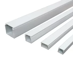 CANALETA PLASTICA EN PVC  32X12 CON ADHESIVO TRAMO 2 METROS