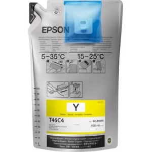 Cartucho de tinta Epson® UltraChrome DS Amarilla 6.6ltrs, para plotter de sublimación F6370