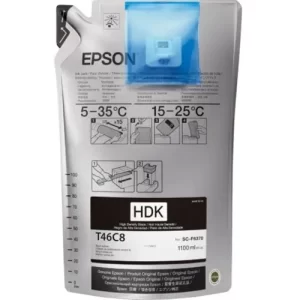 Cartucho de tinta Epson® UltraChrome DS Negra 6.6ltrs, para plotter de sublimación F6370