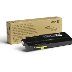 TONER YELLOW ORIGINAL DE ALTA CAPACIDAD PARA IMPRESORAS XEROX VERSALINK C400 / C405 DE 4.800 PAGINAS