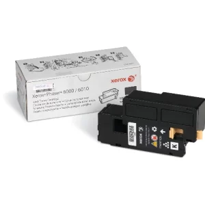 TONER NEGRO ORIGINAL PARA IMPRESORAS XEROX PHASER 6000 / 6010 WORKCENTRE 6015 DE 1.000 PAGINAS
