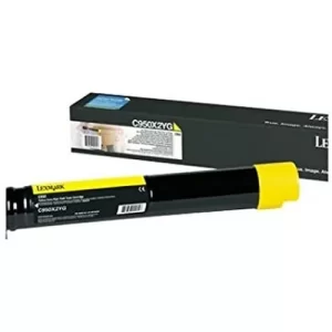 TONER YELLOW ORIGINAL PARA IMPRESORAS LEXMARK C / X950 / X952 / X954 DE 22.000 PAGINAS