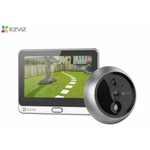 MIRILLA INALAMBRICA INTELIGENTE, 2MP, CON TIMBRE INTERNO, BATERIA RECARGABLE VISION NOCTURNA, DETECCION DE PERSONAS, PANTALLA DE 4.3", SOPORTA MEMORIA DE HASTA 256GB