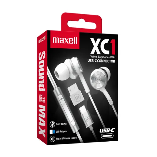 AURICULARES ESTEREO TIPO-C BLANCO