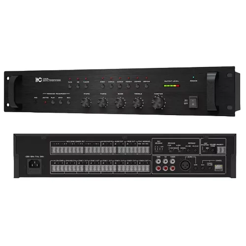 PRE-AMPLIFICAFOR DE 6 ZONAS