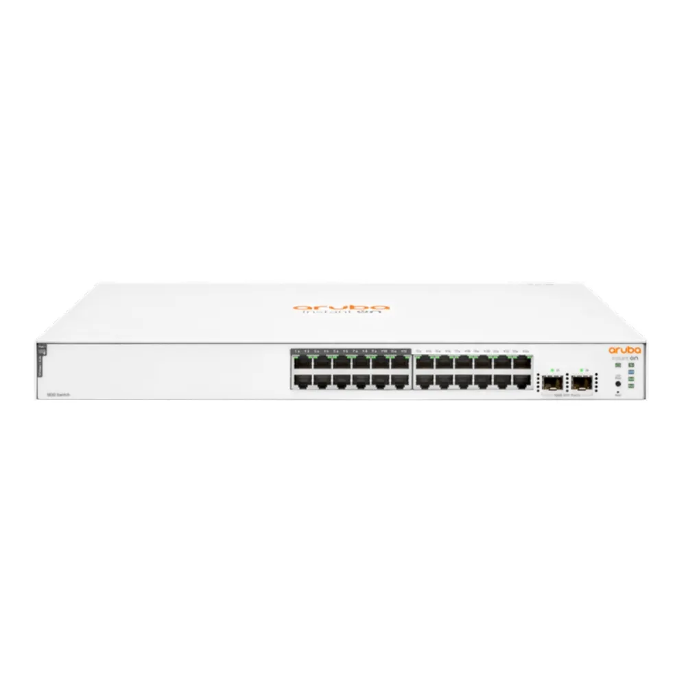 Aruba Instant On 1960 24 G 20 p Clase 4 4p Clase 6 PoE 2 XGT 2 SFP+ 370 W Switch
