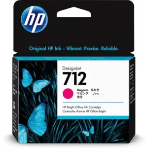 Cartucho de tinta HP DesignJet 712 de 29 ml, magenta
PLOTER T230, T250, T630 y T650