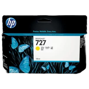 TINTA HP 727 YELLOW P/Designjet T920/T930/T1500 series /T2500 series
130 ML