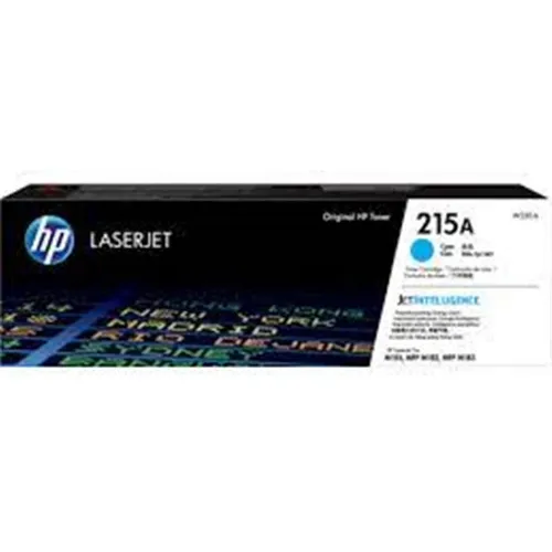 TONER HP 215A Cyan P/Color LaserJet Pro M155 series; HP Color LaserJet Pro M182nw y M183fdw series
850 páginas aproximadamente