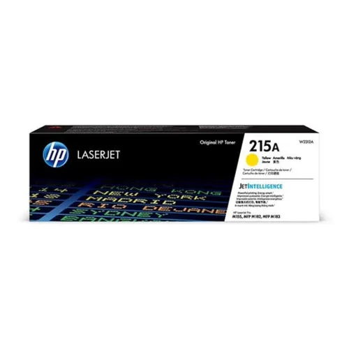 TONER HP 215A Yellow P/Color LaserJet Pro M155 series; HP Color LaserJet Pro M182nw y M183fdw series
850 páginas aproximadamente