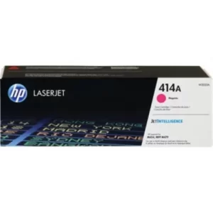 TONER HP 414A Magenta P/Color LaserJet Pro M454 series; HP Color LaserJet Pro MFP M479 series
2.100 páginas aproximadamente