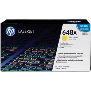 TONER HP AMARILLO P/LASERJET CP4525DN
Cartucho de impresión amarillo 11.000 páginas HP LaserJet CE262A
