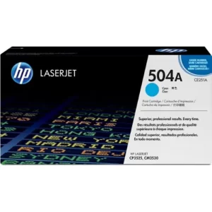 TONER HP CIAN WITH COLORSPHERE TONER
COMPATIBILITY: HP COLOR LASERJET CM3530 & CP3525 SERIES PRINTERS