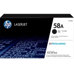 TONER HP NEGRO 58A P/HP LaserJet Pro M404 series; HP LaserJet Pro MFP M428 series