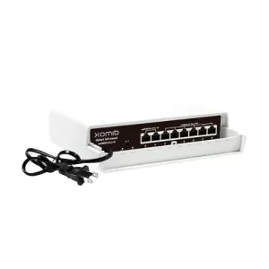 SWITCH DE 6 PUERTOS POE + 2 UP LINK